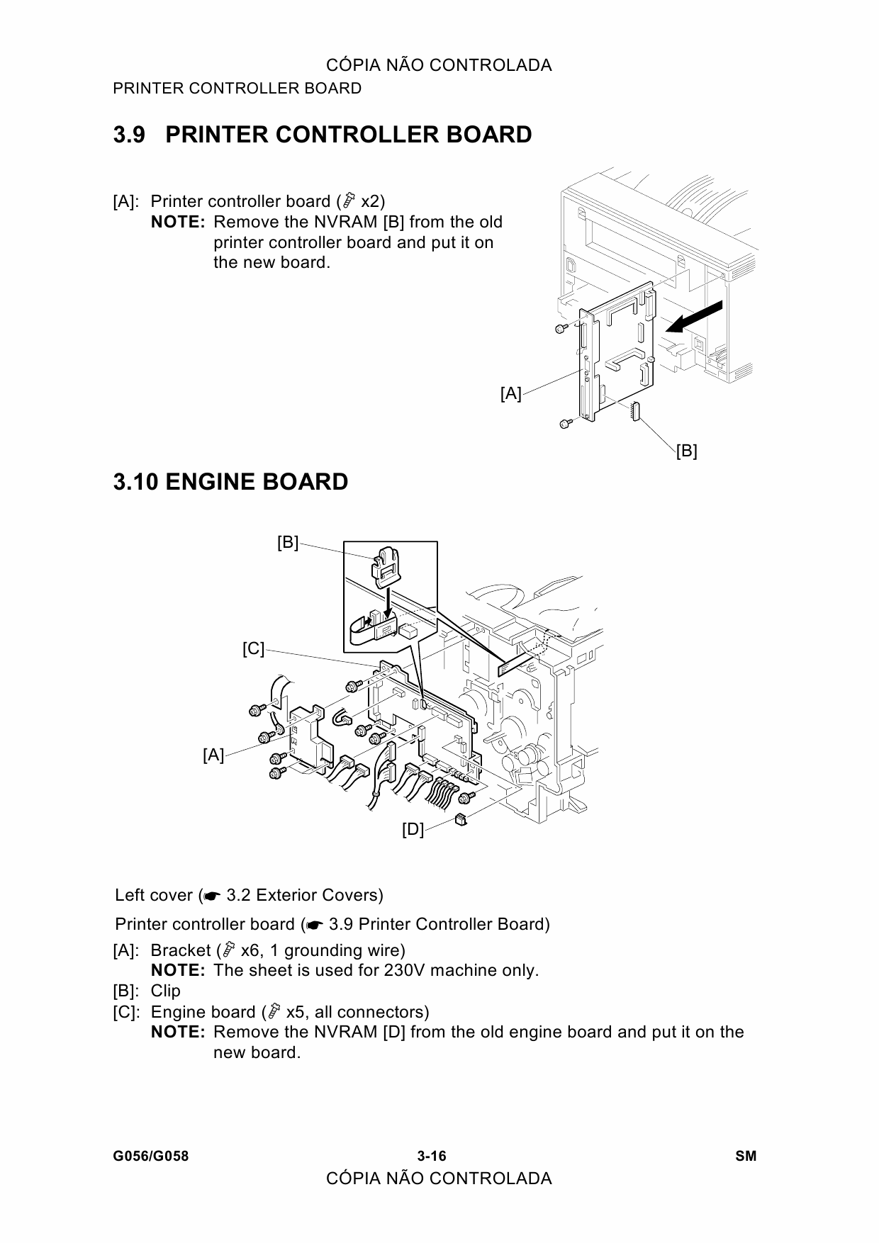 RICOH Aficio AP-2600 2600N 2610 2610N G056 G058 G073 G074 Service Manual-3